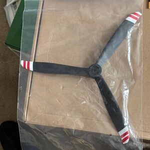 Black and Red Propeller for Electronics